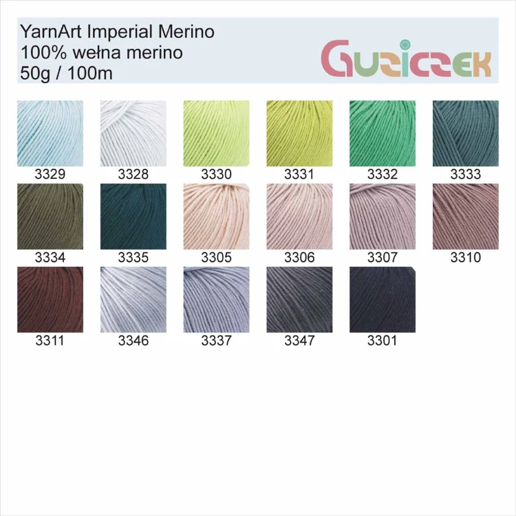 Wzornik YarnArt Imperial Merino