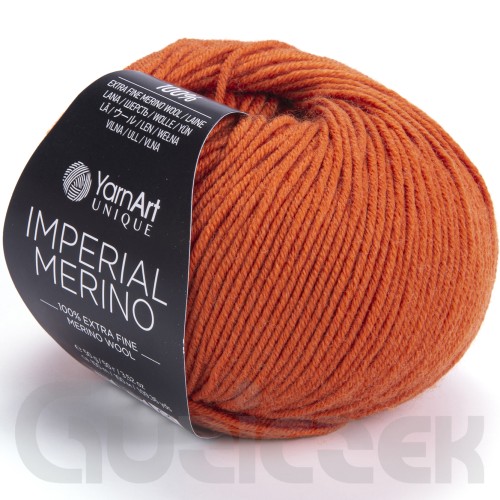 Włóczka YarnArt Imperial Merino 3313 rudy
