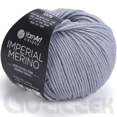 Włóczka YarnArt Imperial Merino 3337 szary