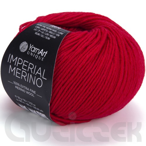 Włóczka YarnArt Imperial Merino 3345 czerwony