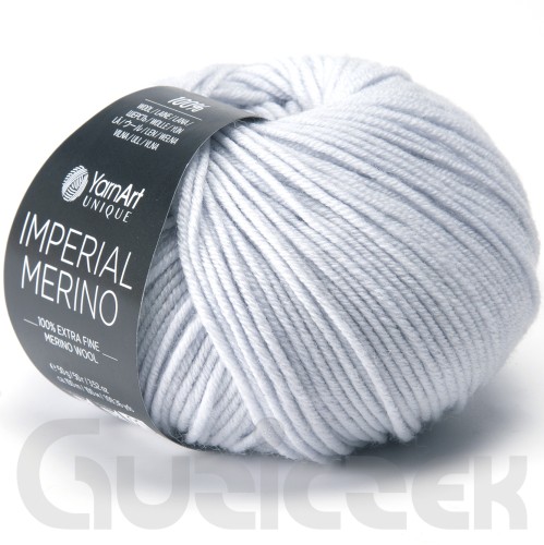 Włóczka YarnArt Imperial Merino 3346 jasny szary