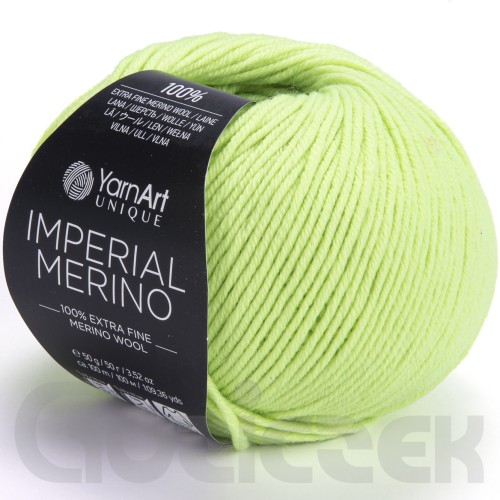 Włóczka YarnArt Imperial Merino 3330 zielone jabłuszko
