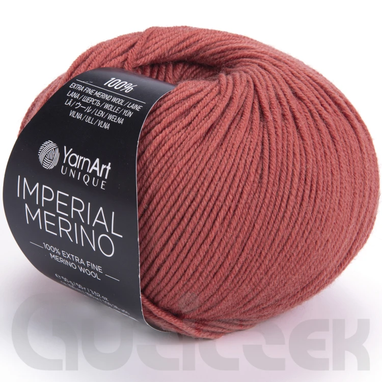 Włóczka YarnArt Imperial Merino 3314 ceglany