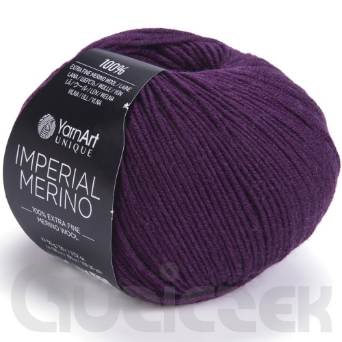 Włóczka YarnArt Imperial Merino 3320 śliwkowy