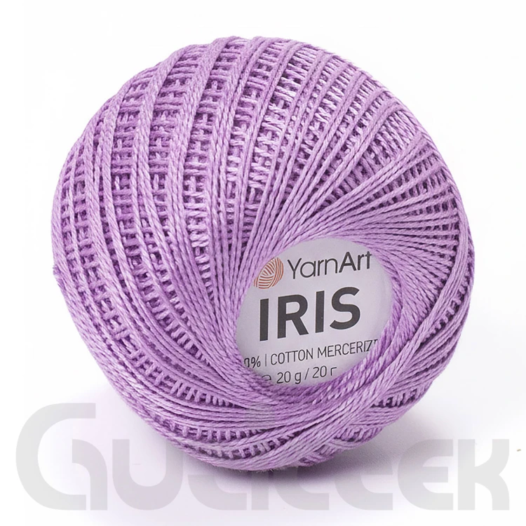 Kordonek YarnArt Iris 918 jasny fiolet