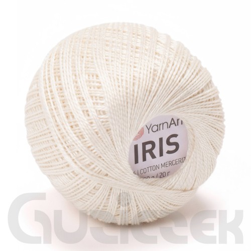 Kordonek YarnArt Iris 911 ecru