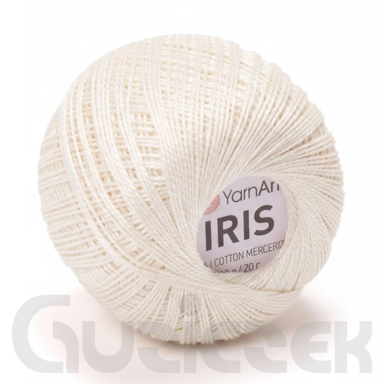 Kordonek YarnArt Iris 911 ecru