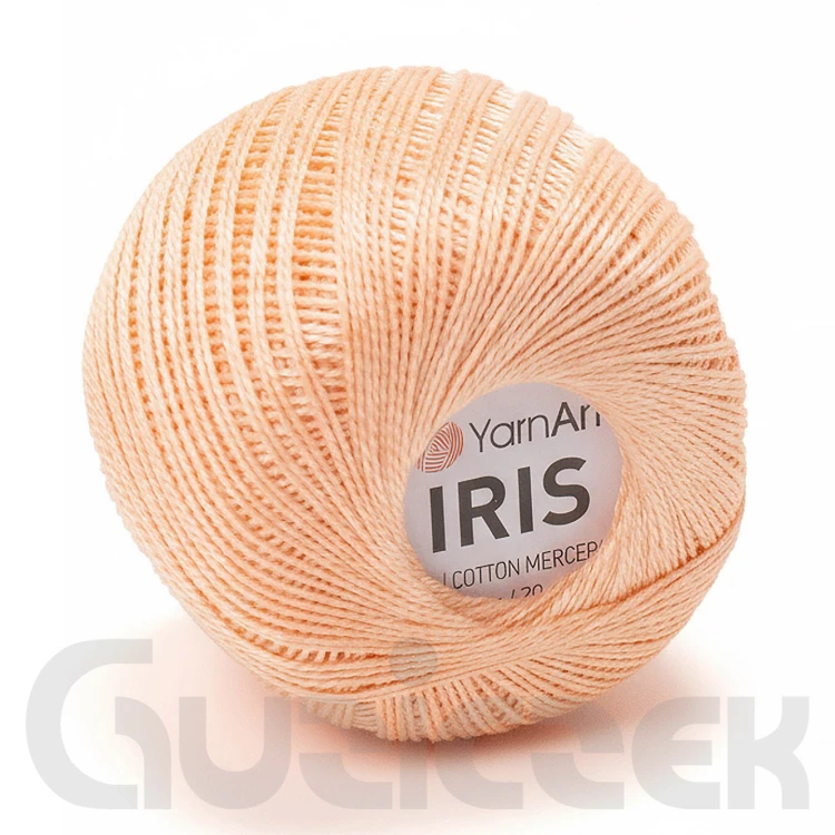 Kordonek YarnArt Iris 913 brzoskwiniowy