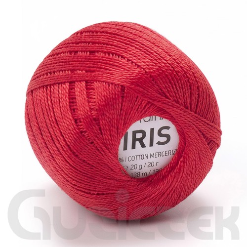Kordonek YarnArt Iris 916 czerwony