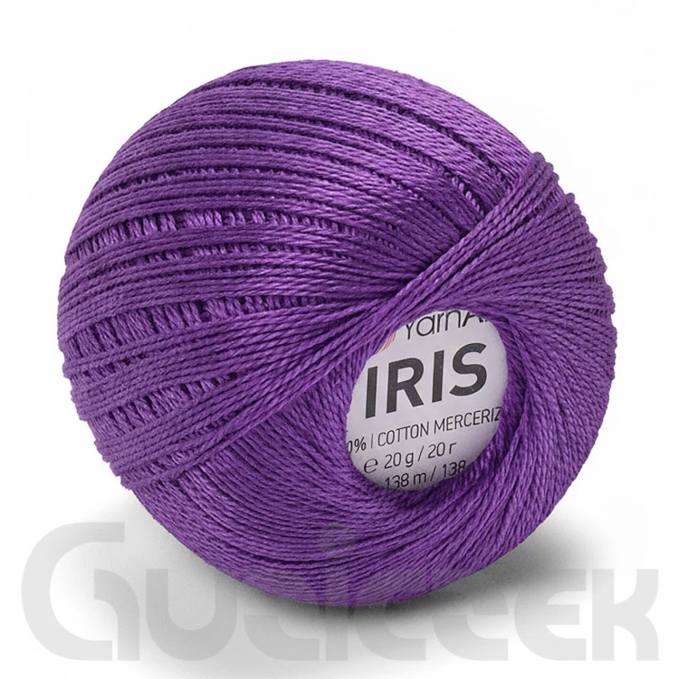Kordonek YarnArt Iris 919 fioletowy