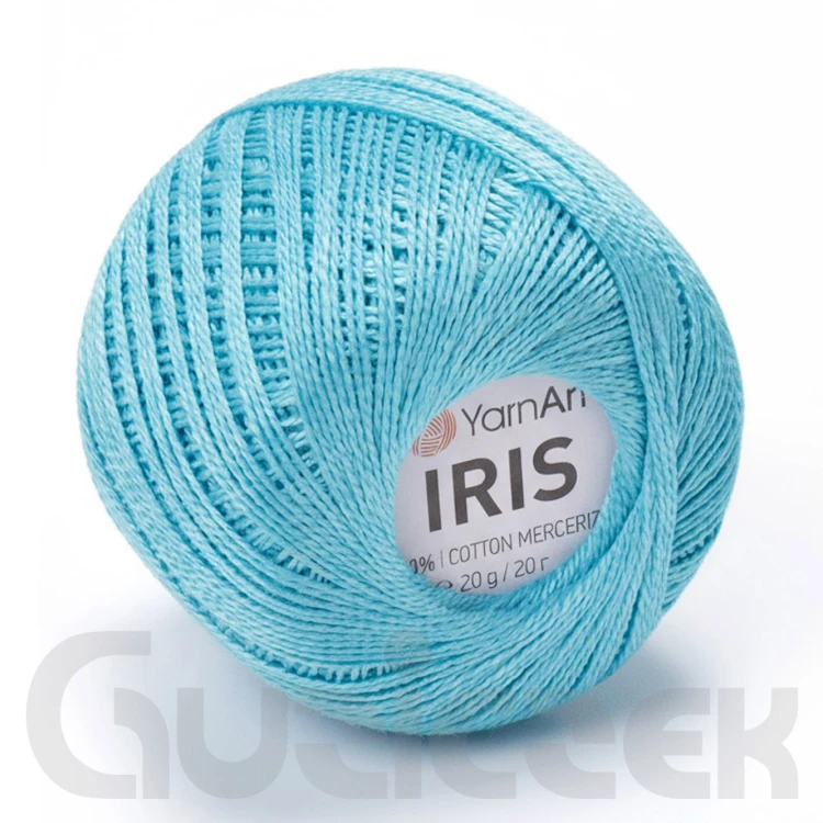 Kordonek YarnArt Iris 923 lazurowy