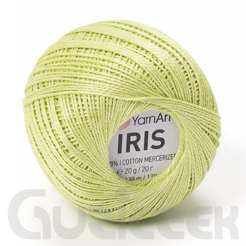 Kordonek YarnArt Iris 927 jasny zielony