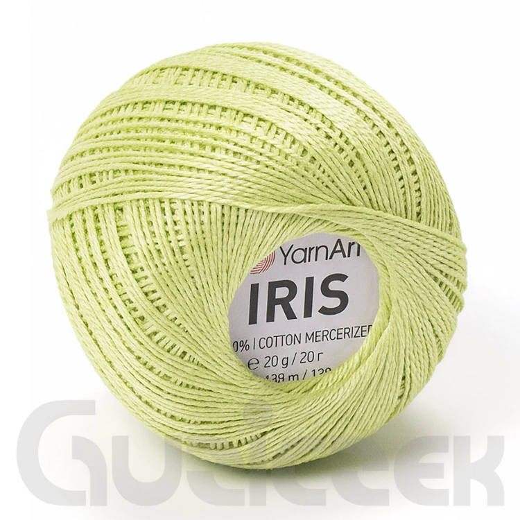 Kordonek YarnArt Iris 927 jasny zielony