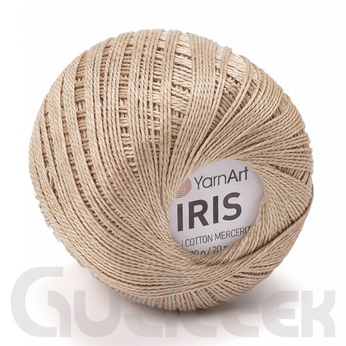 Kordonek YarnArt Iris 930 beżowy