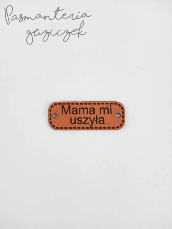 Mama mi uszyła, ceglany