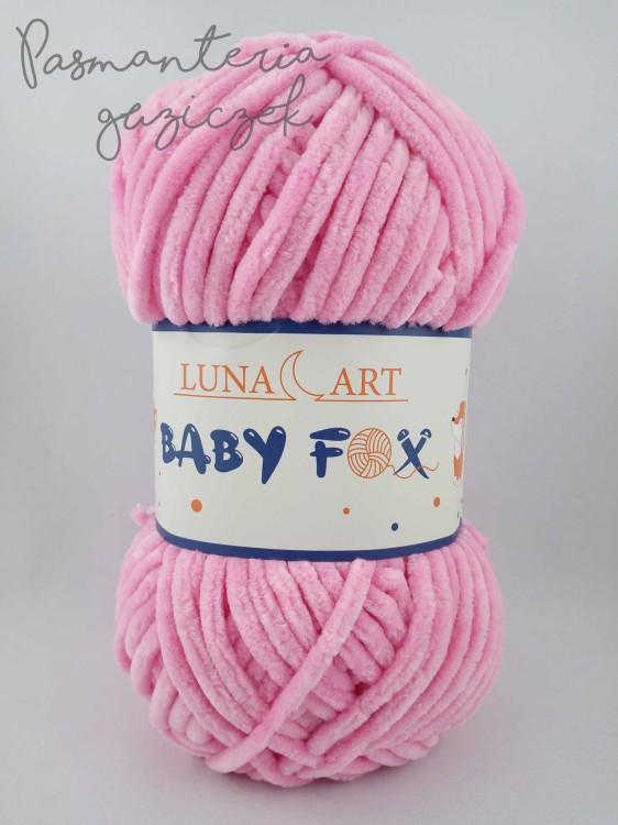 Włóczka Luna Art Baby Fox 100-06 różowy