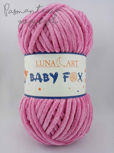 Włóczka Luna Art Baby Fox 100-31 ciemny róż