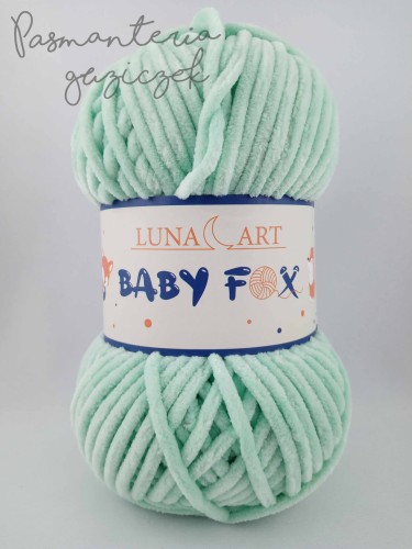 Włóczka Luna Art Baby Fox 100-23 miętowy