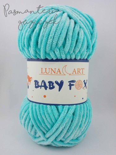 Włóczka Luna Art Baby Fox 100-13 turkusowy