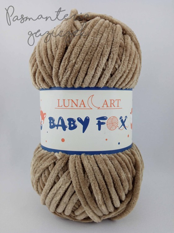 Włóczka Luna Art Baby Fox 100-29 ciemny beż