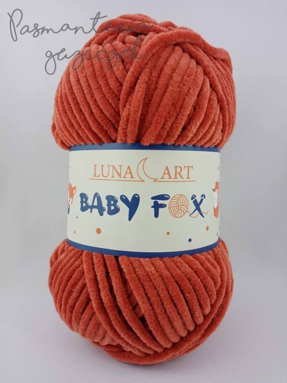 Włóczka Luna Art Baby Fox 100-27 rudy