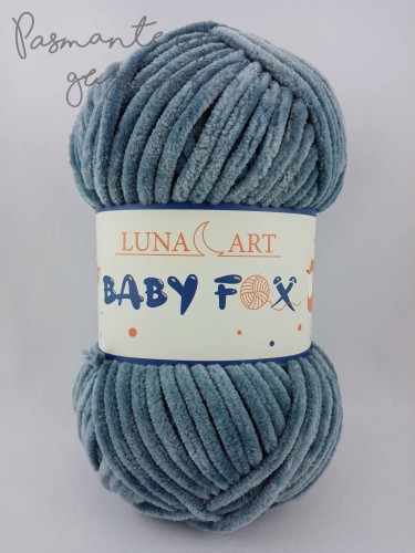 Włóczka Luna Art Baby Fox 100-30 stalowy