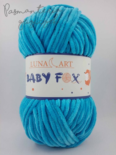 Włóczka Luna Art Baby Fox 100-12 turkus