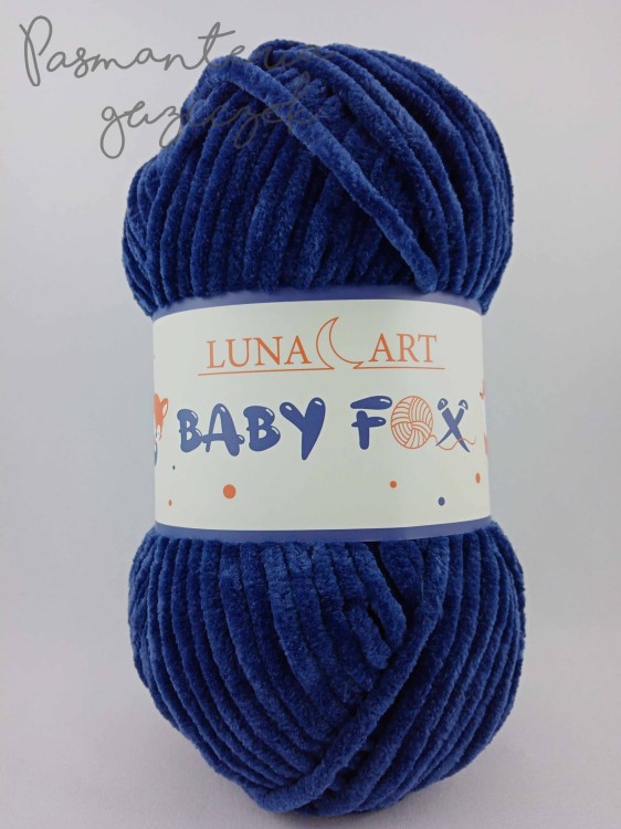 Włóczka Luna Art Baby Fox 100-17 granatowy