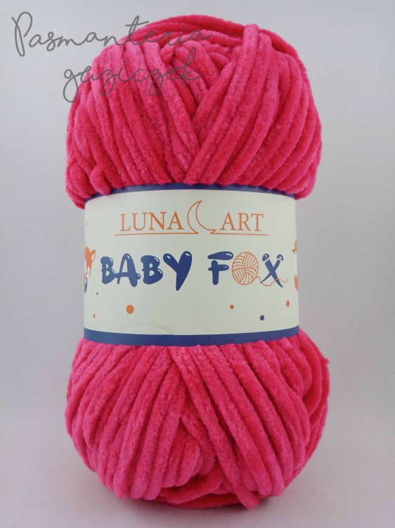 Włóczka Luna Art Baby Fox 100-07 amarant