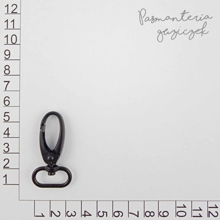 Karabińczyk 20mm czarny