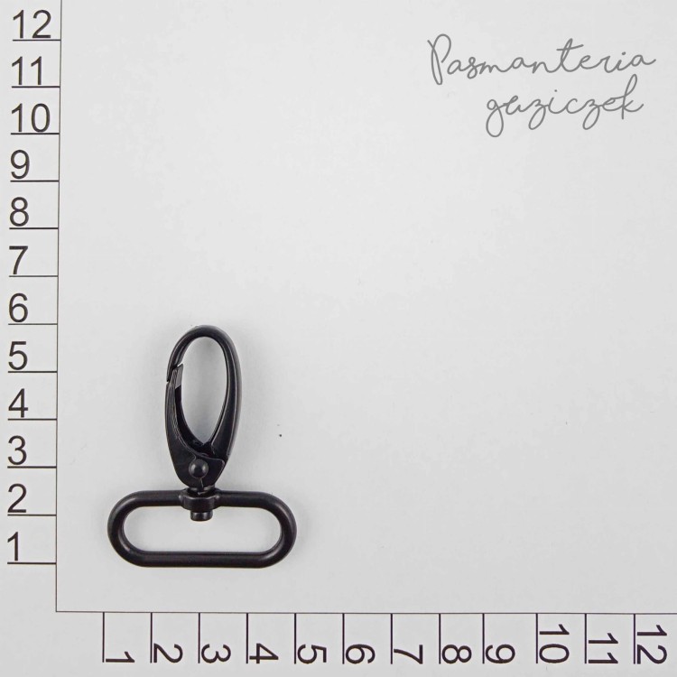 Karabińczyk 32mm czarny