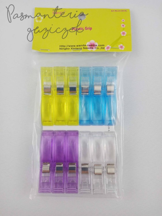 Klipsy do tkanin duże SKC