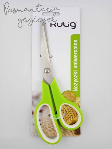 Nożyczki uniwersalne Kulig 21cm zielone