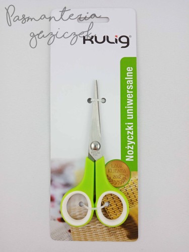 Nożyczki uniwersalne Kulig 14cm zielone