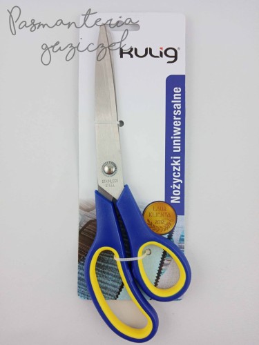 Nożyczki uniwersalne Kulig 25cm niebieskie