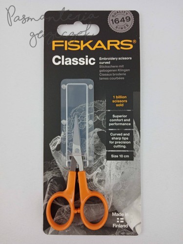 Nożyczki precyzyjne Fiskars 10cm wygięte