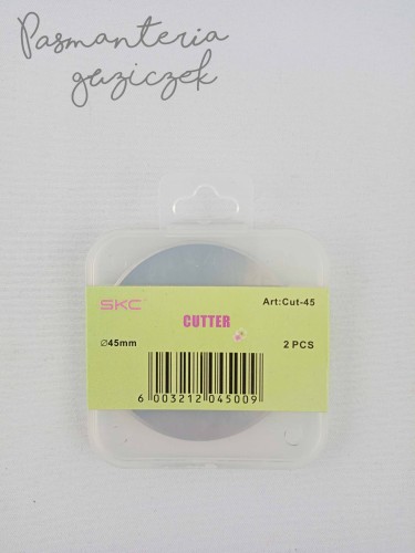 Ostrza do noża krążkowego SKC 45mm