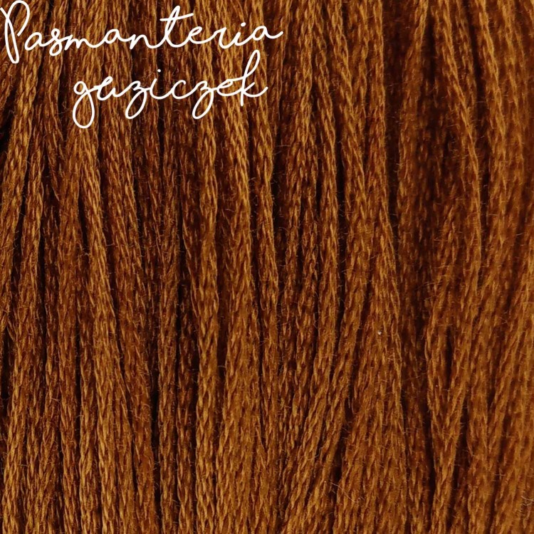 Mulina Ariadna 1725 ciemny brązowomusztardowy