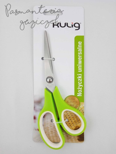 Nożyczki uniwersalne Kulig 19cm zielone