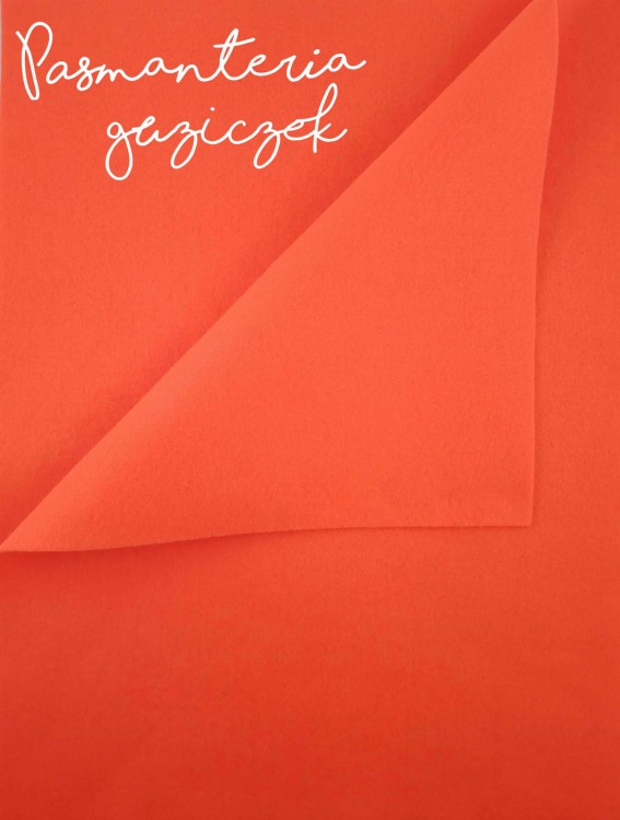 Filc 30x40, 06 pomarańczowy