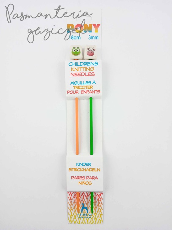 Druty dla dzieci 3mm