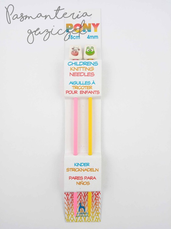 Druty dla dzieci 4mm