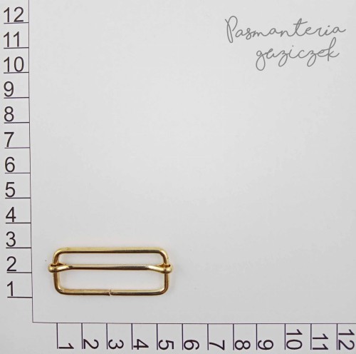 Regulator 40x15x2,5 złoty