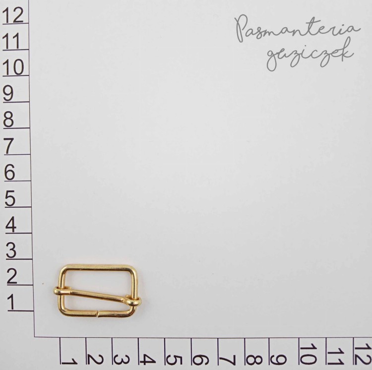 Regulator 25x14x2,5 mm złoty