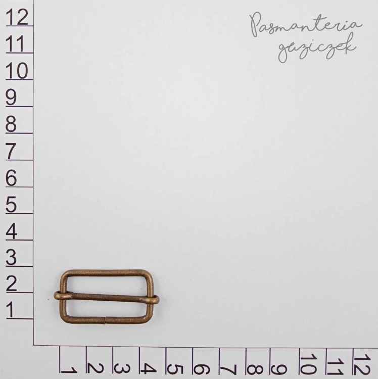 Regulator 30x14x2,5 mm stare złoto