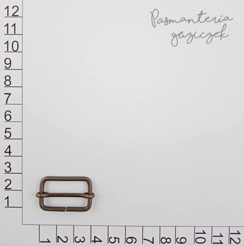 Regulator 25x14x2,5 mm stare złoto