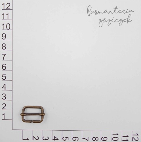 Regulator 16x10x2,5 mm stare złoto