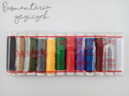 Zestaw nici chiński 12 sztuk