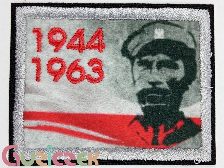 Naprasowanka Żołnierze Wyklęci 65x50 mm