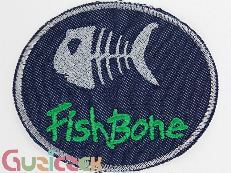 Naprasowanka Fishbone 100x85 mm